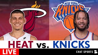 Heat vs Knicks Live Streaming Scoreboard PlayByPlay Highlights  NBA League Pass Stream [upl. by Ellerad877]