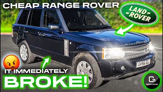 I bought a Cheap Range Rover The Worlds Most Unreliable Car [upl. by Karlin]