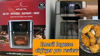 Emeril lagasse Air Fryer pro 7 in 1 review  emeril lagasse air fryer pro review  Air fryer [upl. by Nosredneh]