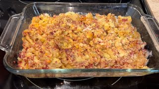 Easy Loaded Baked Potato Casserole Absolutely Scrumptious [upl. by Lrad]