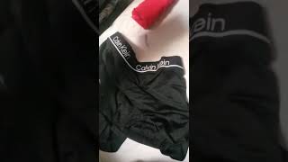 4 pack Calvin klein Microfiber Boxer Brief unboxing [upl. by Bianca]