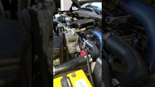 2003 Duramax Injector replacement startup [upl. by Gillett]