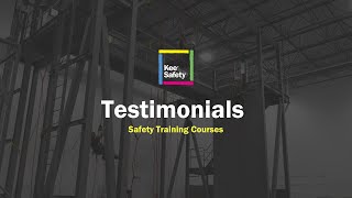 Testimonials from Our Safety Training Students  Kee Safety Training Centre [upl. by Simeon274]