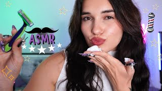 ASMR  FAZENDO SUA BARBA [upl. by Lurleen]