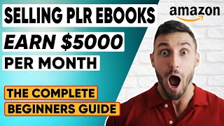 How To Make Money Selling PLR Ebooks on Amazon in 2022  Amazon KDP Tutorial [upl. by Navad312]