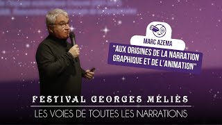 Conférence  Marc Azema quotAux origines de la narration graphique et de lanimationquot [upl. by Dlawso82]