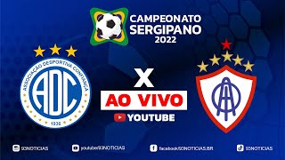 CONFIANÇA X ITABAIANA  CAMPEONATO SERGIPANO 2022 [upl. by Sinaj73]