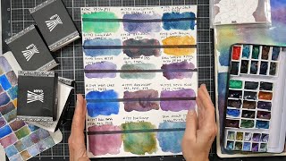 15 NEW Granulating Watercolors from supervision and they are better Review [upl. by Ramel]