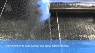 Soprema HeatApplied Base Field Installation Procedure [upl. by Olly701]