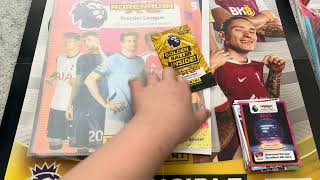 Opening the brand new Panini Adrenalyn 2025 starter pack [upl. by Raab]