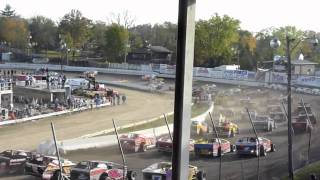 Orange County Fair Speedway  Middletown New York  Eastern States 200 racing action [upl. by Aratnahs966]