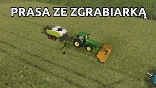 Test prasy ze zgrabiarką [upl. by Ater]