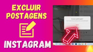 EXCLUIR POSTAGENS NO INSTAGRAM PELO PC  ATUALIZADO 2024 [upl. by Leeann]