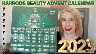 Harrods Beauty Advent Calendar Unboxing 2023 [upl. by Gwyn999]