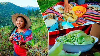 HUMITAS DULCES DE CHOCLO EN EL CAMPO  comida PERUANA ❤️  MediaVenturas Vlogs  Full ᴴᴰ☆ [upl. by Ahsinert]