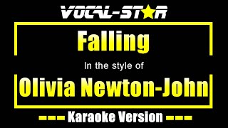 Falling Karaoke  Olivia NewtonJohn Karaoke Version [upl. by Eisset332]