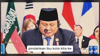 BLAK2N KENAPA PINDAHKAN IBU KOTA PRESIDEN PRABOWO TAGIH KOMITMEN NEGARA MAJU [upl. by Htebazle]