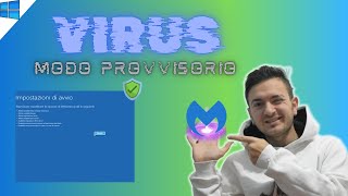 Come Rimuovere un Virus in Modalità Provvisoria su Windows 10  Guida Completa [upl. by Trilbee20]