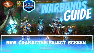 Warbands Guide  How To UNLOCK WARBAND BANKS  New AccountWide Progression System in the War Within [upl. by Areema]