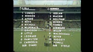 197475  Aston Villa v Norwich League Cup Final  1375 [upl. by Bohlin374]