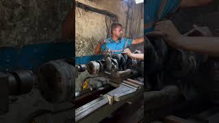 Diesel Engine Crankshaft Repairing engine ytviral skill excel mechanical shorts viralshorts [upl. by Anilam630]