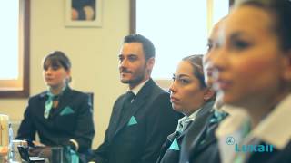 Luxair Luxembourg Airlines  Cabin Crew training [upl. by Hart]