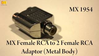 How to use Composite RCA Audio Video Cable Adaptors [upl. by Nnylyahs]