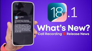 iOS 181 Beta 4 🔥 Call Recording amp Release News [upl. by Barraza]