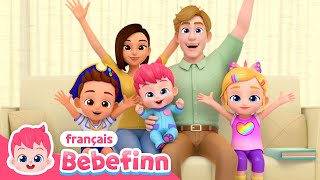 La Chanson de Famille  Chanter avec Bebefinn français👶Chansons pour Enfants [upl. by Lentha]