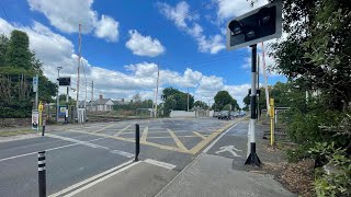 LED  Misuse Baldoyle Road level crossing Dublin [upl. by Devona107]