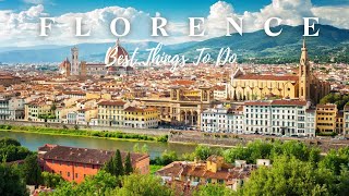 FLORENCE ITALY 2024  Best Things To Do  MustSee Spots amp Tips [upl. by Ameehs]