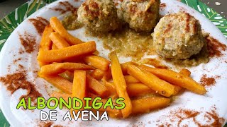 Albóndigas de Avena Deliciosas Fáciles y Veganas ¡Descubre Esta Receta Saludable 🌱🍲 [upl. by Muirhead816]