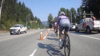 Whistler Granfondo finish 2024 [upl. by Yelekreb]