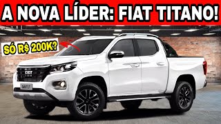 🚨 NOVA FIAT TITANO TURBO DIESEL DE 200 CAVALOS VAI APAVORAR A TOYOTA HILUX NO BRASIL [upl. by Nanci]