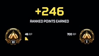 hitting gold 2 in Apex Legends [upl. by Jody3]