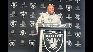 Las Vegas Raiders Head Coach Antonio Pierce Opens 2024 Rookie Camp lasvegasraiders antoniopierce [upl. by Rosmunda]