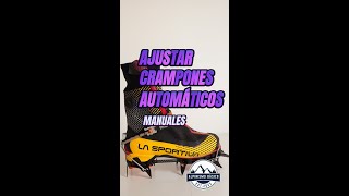 Ajuste crampones automáticos [upl. by Lorant]