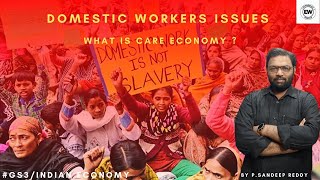 Domestic Workers IssuesRole of Government for Women Safety India Informal sector [upl. by Eicart]