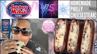 Which Philly Cheese I like best foodie food mukbang eatingshow eatwithme [upl. by Akived]