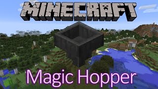 Minecraft Magic Hopper Hidden Input Mechanism Fixed in 19 [upl. by Nyrroc201]