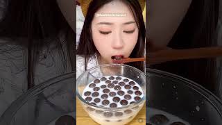 Chocolate Ball Cereal 🥣 foodcheckchannel chocolate cereal breakfast [upl. by Collimore]