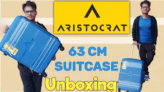 ✈️🧳 VIP Aristocrat 63Cm Suitcase🧳 Unboxing and Review mrkholu vip aristocrat luggage travel [upl. by Nihcas795]