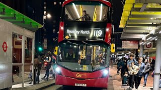 BP15 OLTGo Ahead London 2015Reg Volvo B5LH Wright Eclipse Gemini 3 [upl. by Yssej]