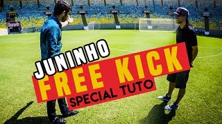 JUNINHO teaches me how to FREEKICK special tuto  seanfreestyle [upl. by Teryl429]