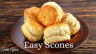 Easy Eggless Scones Recipe [upl. by Atiekal]