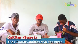 CONCOURS CPK RAP  Candidat N°2 SOS TEAM  YopouhonCPK TV INTER [upl. by Behn]