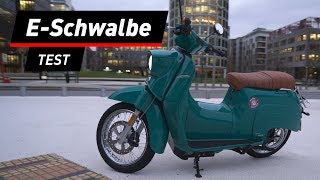 ESchwalbe im Test Das DDRKultmoped ist zurück [upl. by Itsirc]