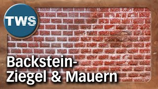 Tutorial BacksteinMauern basteln amp bemalen  brickwork Tabletop Gelände Ziegel Diorama TWS [upl. by Raimund]