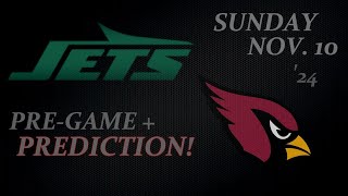 Jets Cardinals Prediction Important Game for Jets NFL Week 10 24 [upl. by Odracer]