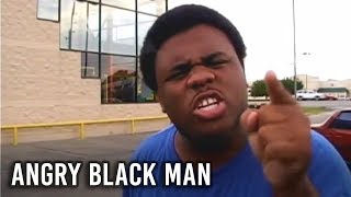 Black Man Angry at McDonalds dcigs [upl. by Leiuqese]